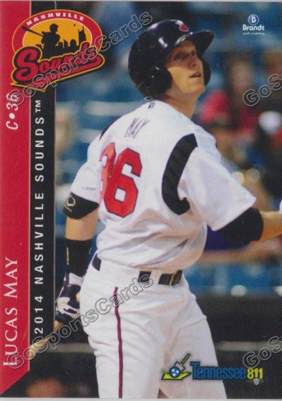 2014 Nashville Sounds Lucas May