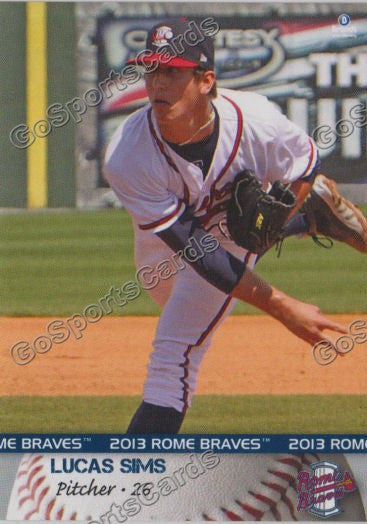 2013 Rome Braves Lucas Sims