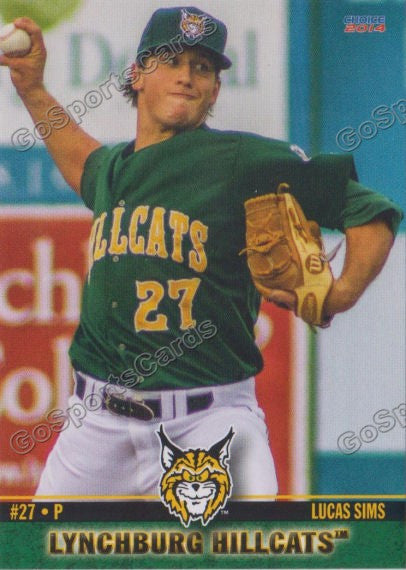 2014 Lynchburg HillCats Lucas Sims