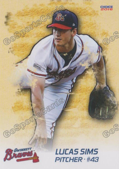 2016 Gwinnett Braves Lucas Sims