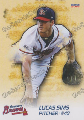2016 Gwinnett Braves Lucas Sims