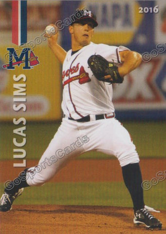 2016 Mississippi Braves Lucas Sims