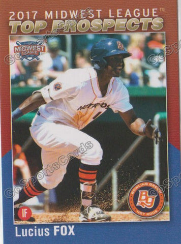 2017 Midwest League Top Prospects MWL Lucius Fox