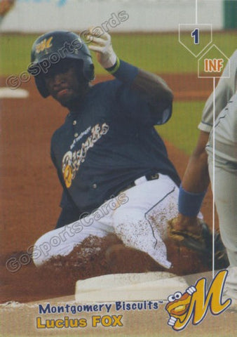2019 Montgomery Biscuits Lucius Fox