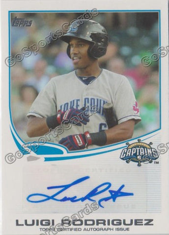 2013 Topps Pro Debut Luigi Rodriguez Autograph #PDA-LR