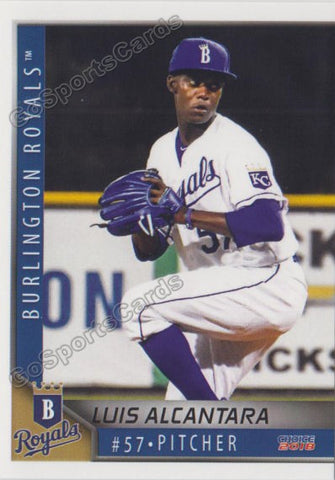 2018 Burlington Royals Luis Alcantara