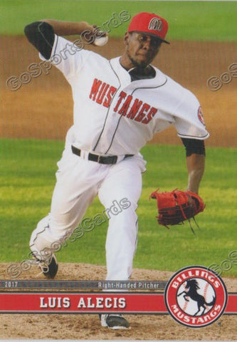 2017 Billings Mustangs Luis Alecis