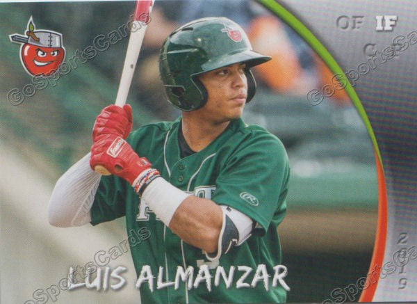 2019 Fort Wayne TinCaps Luis Almanzar