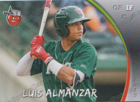 2019 Fort Wayne TinCaps Luis Almanzar