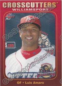 2011 Williamsport Crosscutters Luis Amaro