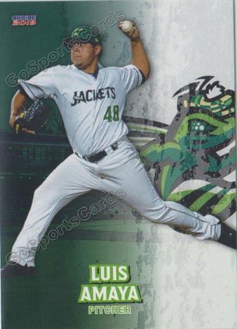 2019 Augusta Greenjackets Luis Amaya