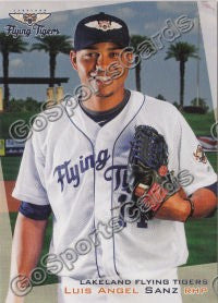 2012 Lakeland Flying Tigers Luis Angel Sanz
