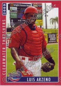 2009 Clearwater Threshers Luis Ramon Arzeno