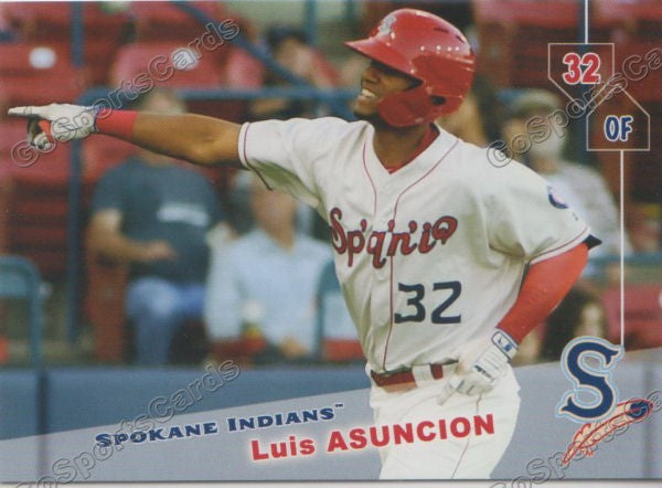 2019 Spokane Indians Luis Asuncion