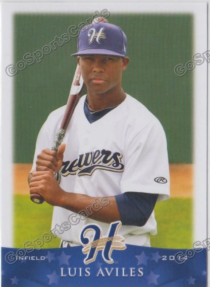 2014 Helena Brewers Luis Aviles