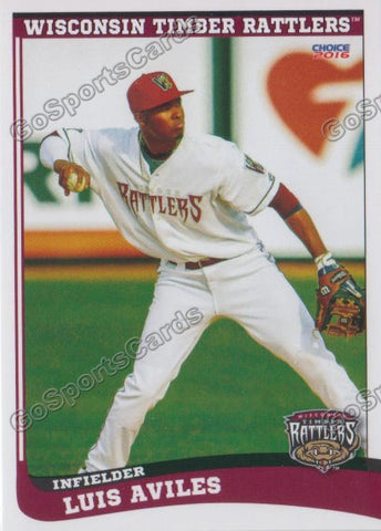 2016 Wisconsin Timber Rattlers Luis Aviles