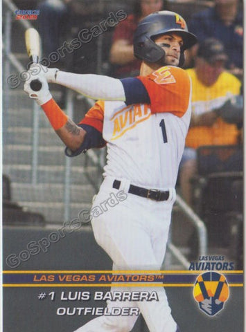 2021 Las Vegas Aviators Luis Barrera