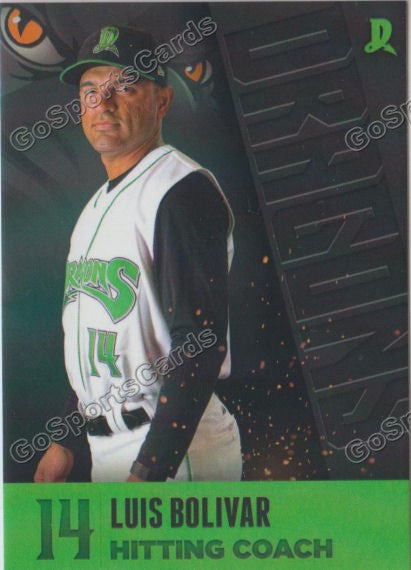 2016 Dayton Dragons Luis Bolivar