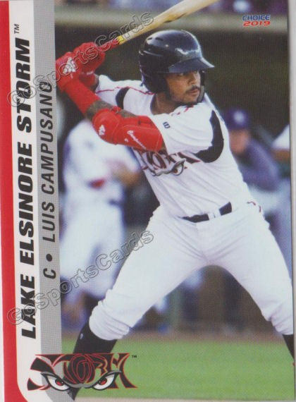 2019 Lake Elsinore Storm Luis Campusano