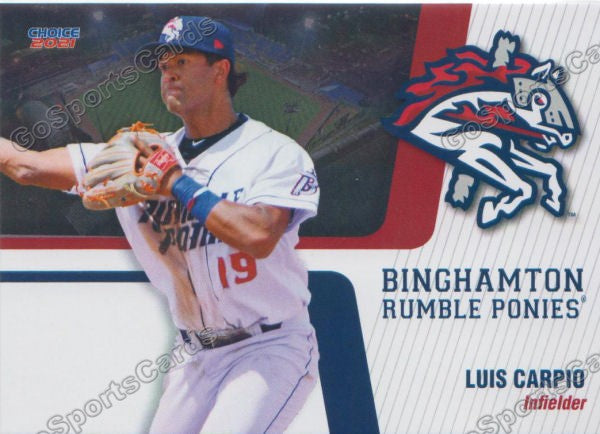 2021 Binghamton Rumble Ponies Luis Carpio