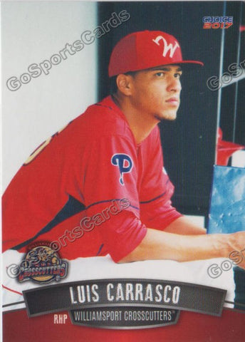 2017 Williamsport Crosscutters Luis Carrasco