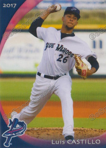 2017 Pensacola Blue Wahoos Luis Castillo