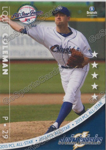 2013 Pacific Coast League All Star PCL Louis Coleman