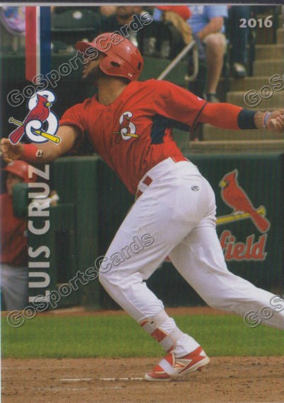 2016 Springfield Cardinals Luis Cruz
