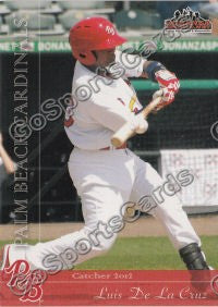 2012 Palm Beach Cardinals Luis De La Cruz