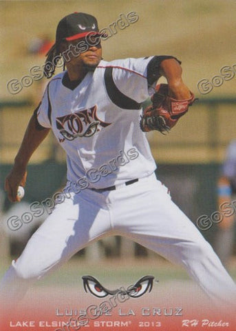 2013 Lake Elsinore Storm Luis De La Cruz