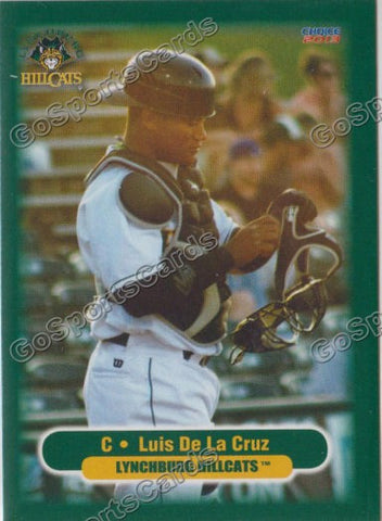 2013 Lynchburg Hillcats Luis De La Cruz