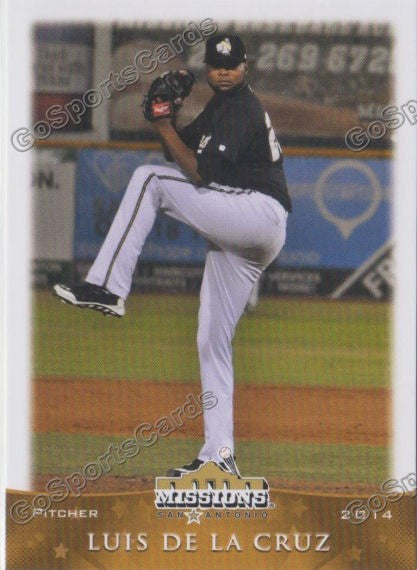 2014 San Antonio Missions Luis De La Cruz