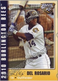 2010 Burlington Bees Luis Del Rosario