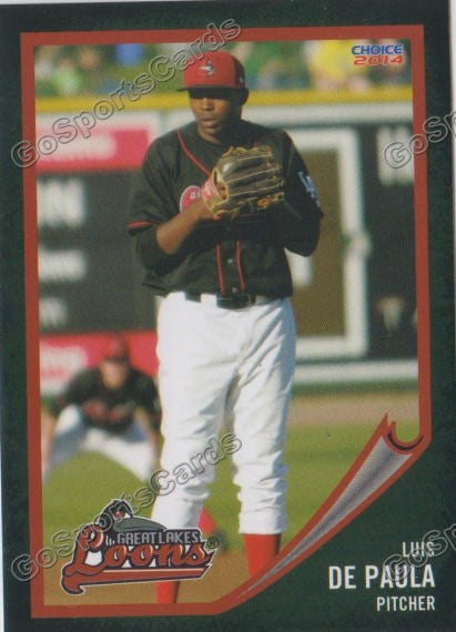 2014 Great Lakes Loons Luis De Paula