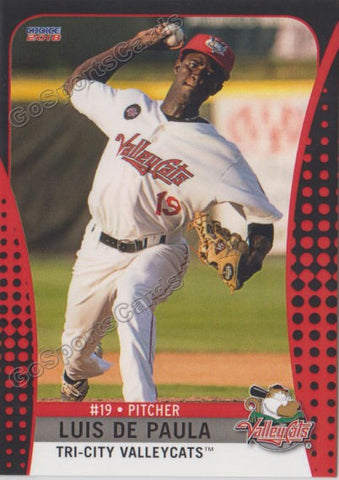 2018 Tri City ValleyCats Luis De Paula