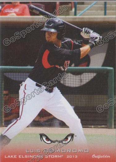 2013 Lake Elsinore Storm Luis Domoromo