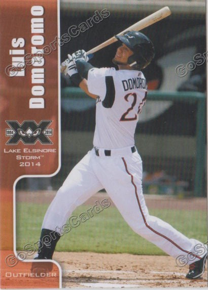 2014 Lake Elsinore Storm Luis Domoromo