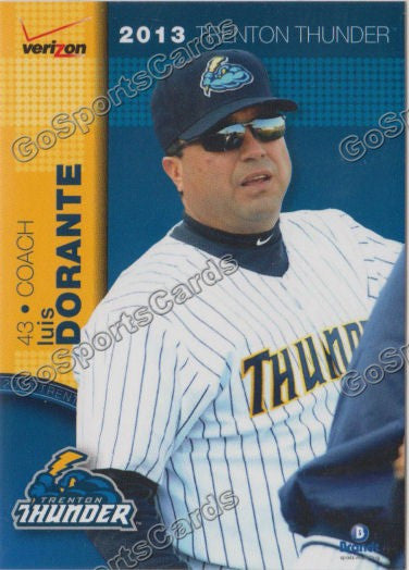 2013 Trenton Thunder Luis Dorante