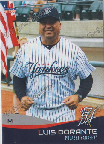 2017 Pulaski Yankees Luis Dorante