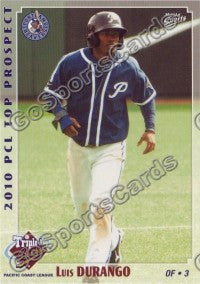 2010 Pacific Coast League Top Prospects Luis Durango