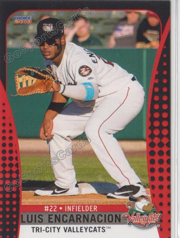 2018 Tri City ValleyCats Luis Encarnacion