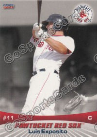 2011 Pawtucket Red Sox Luis Exposito