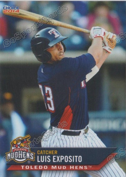 2014 Toledo Mud Hens Luis Exposito