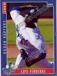 2009 Ogden Raptors Luis Ferreras