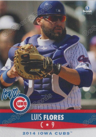2014 Iowa Cubs Luis Flores