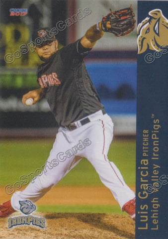2017 Lehigh Valley IronPigs Luis Garcia