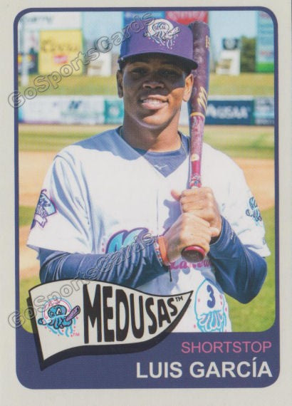 2019 Medusas de Lakewood BlueClaws Luis Garcia