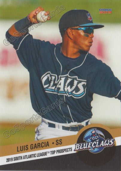 2019 South Atlantic League Top Prospects Luis Garcia