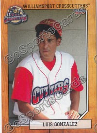 2012 Williamsport Crosscutters Luis Gonzalez