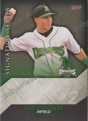 2017 Dayton Dragons Luis Gonzalez